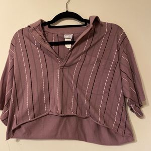 Vintage cropped men’s dress T-shirt